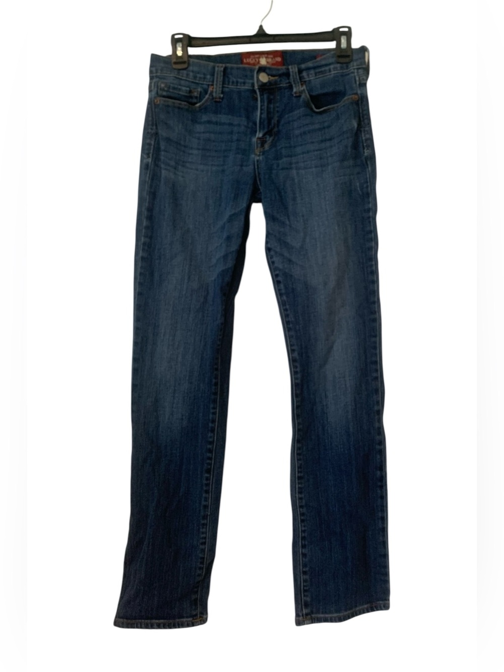 Lucky Brand Sofia Straight Leg Ankle Jeans Size 6/28 Blue Denim MidRise Classic